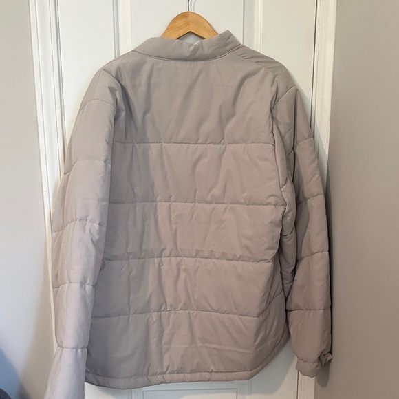 Abercrombie & Fitch khaki Bomber Jacket - Picture 4 of 5